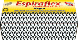 Espiral Pl�stico Espiraflex Negro