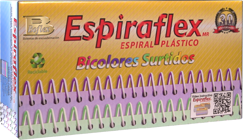 Caja Espiraflex Bicolor
